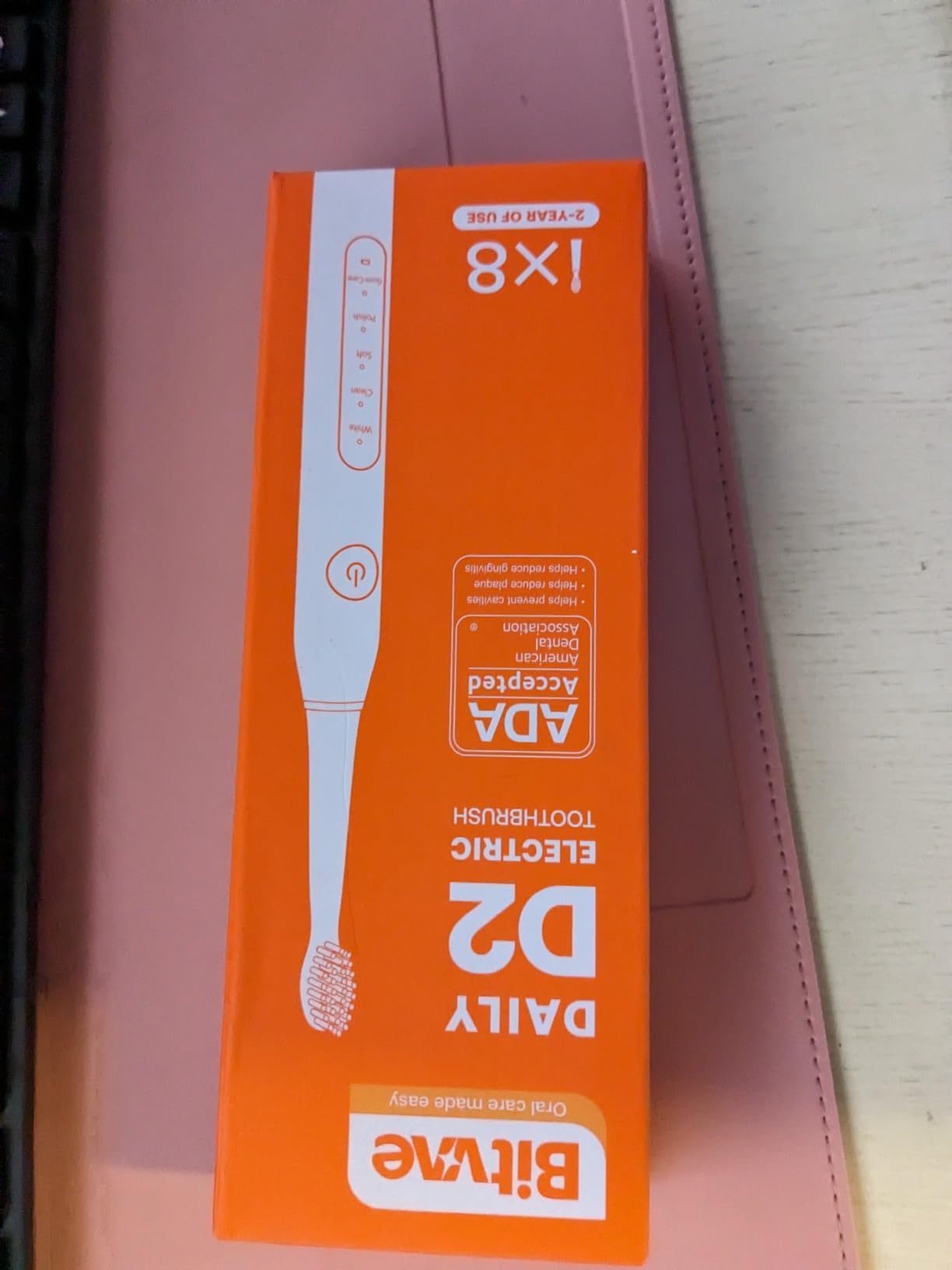 Bitvae ADA Accepted Electric Toothbrush, 60-Day Battery Travel Toothbrush customer photo 2
