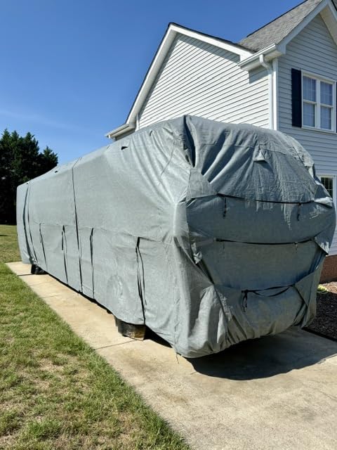 RV Cover for 37'-40' Class A Motorhome, All Weather Camper Cover customer photo 2