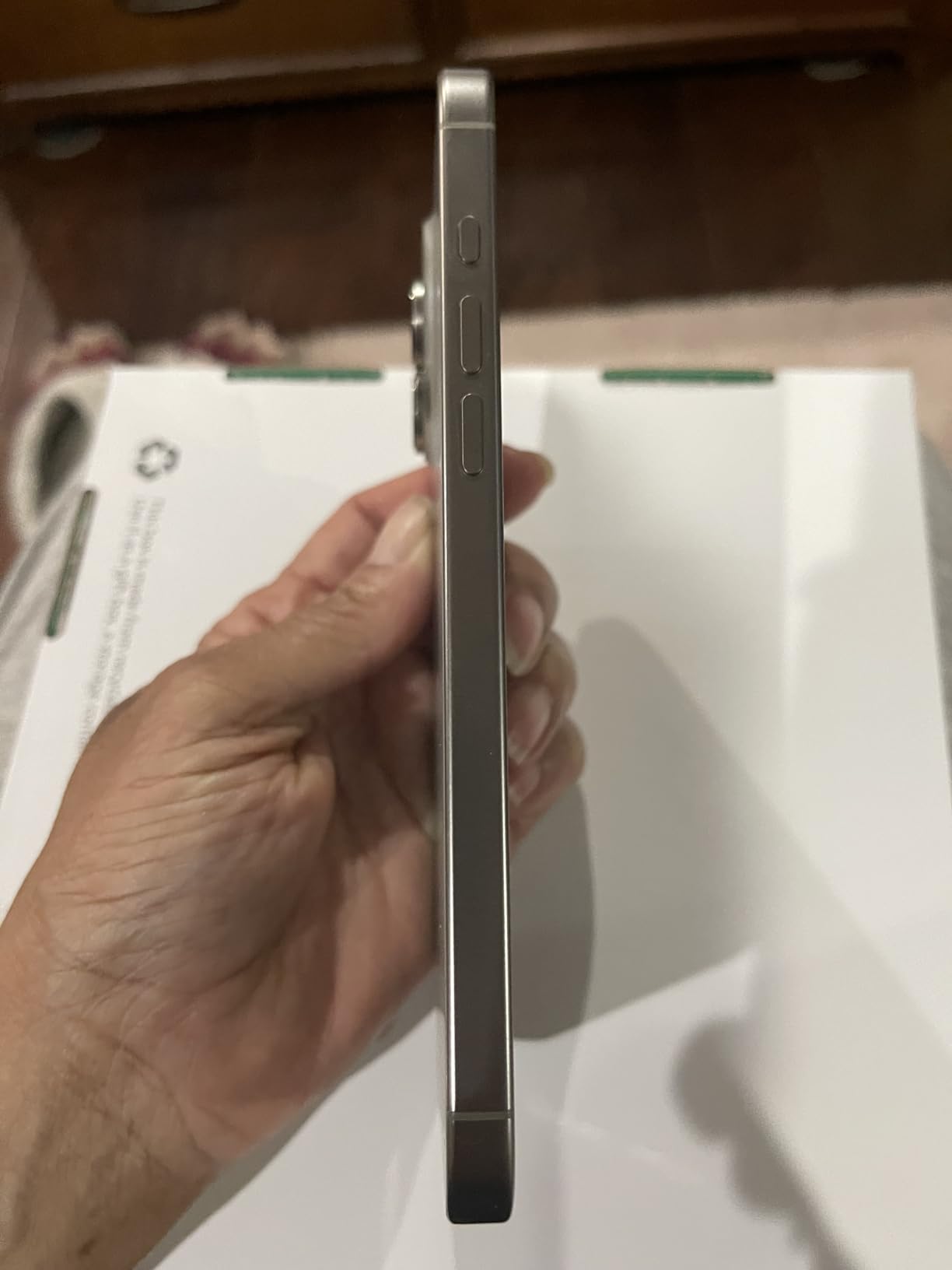 Apple iPhone (Renewed Premium) 16 Pro Max, US Version, 256GB, Desert Titanium - Unlocked customer photo 2