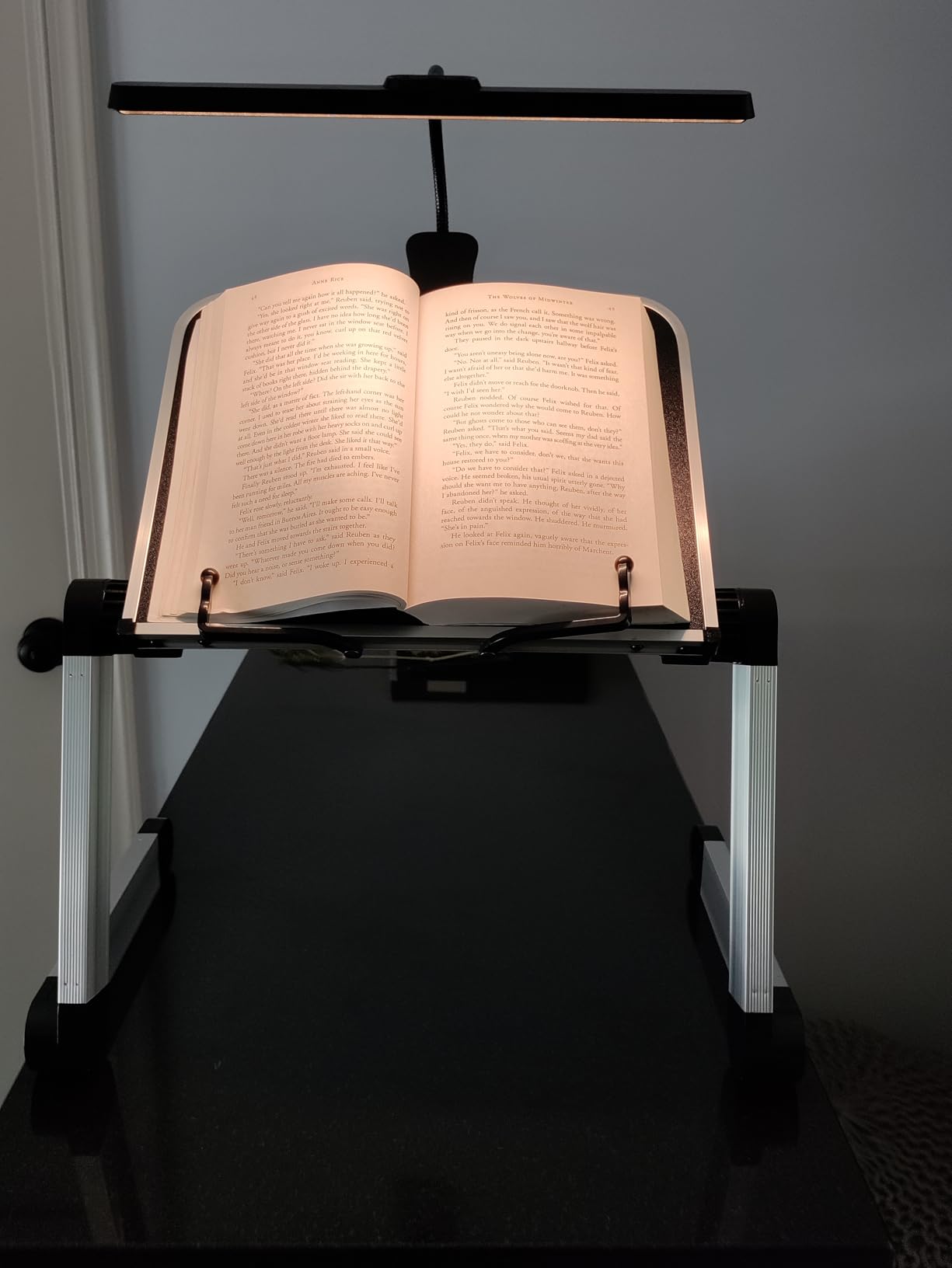 Vekkia Professional 88 LED Rechargeable Music Stand Light customer photo 1