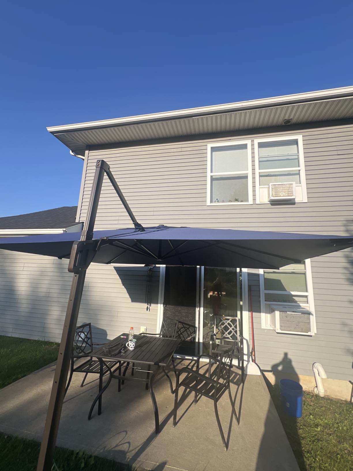 9' X 12' Cantilever Patio Umbrella Rectangular Outdoor Umbrellas customer photo 1