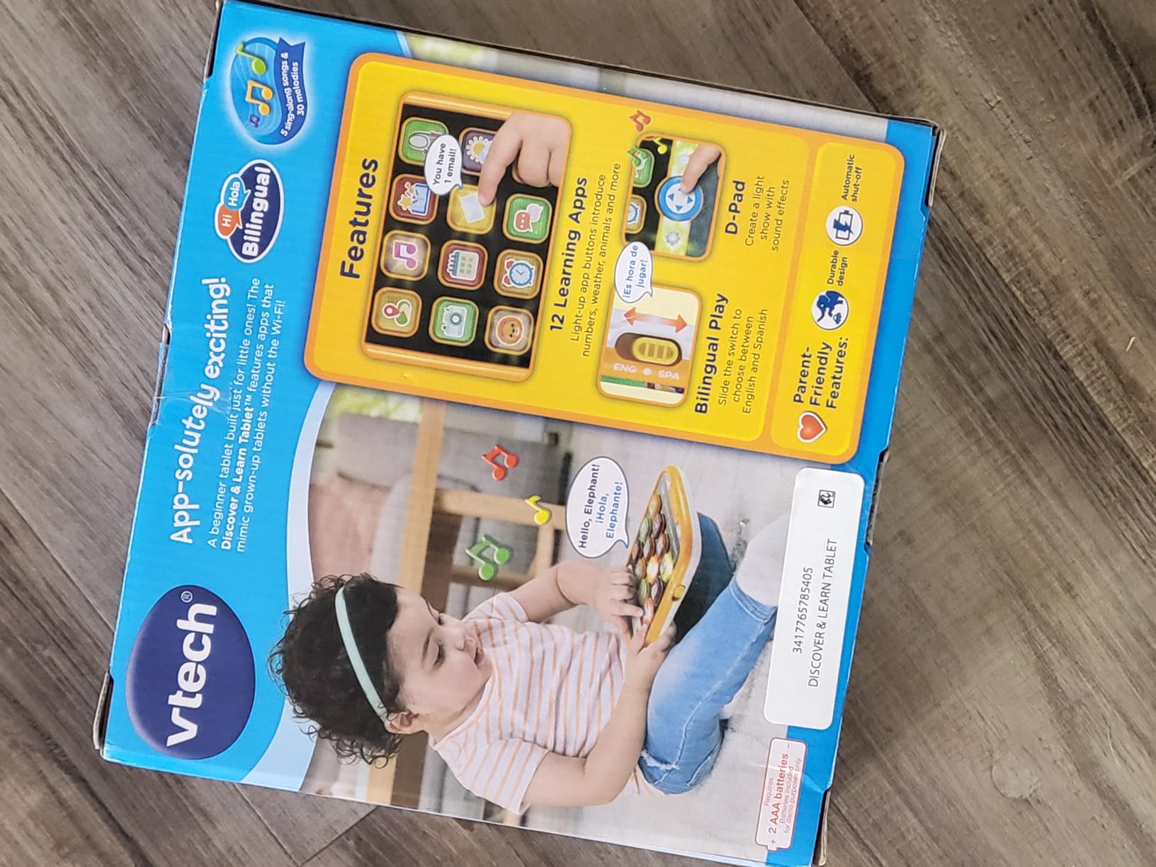 VTech Discover and Learn Tablet with Pretend-Play Apps customer photo 2