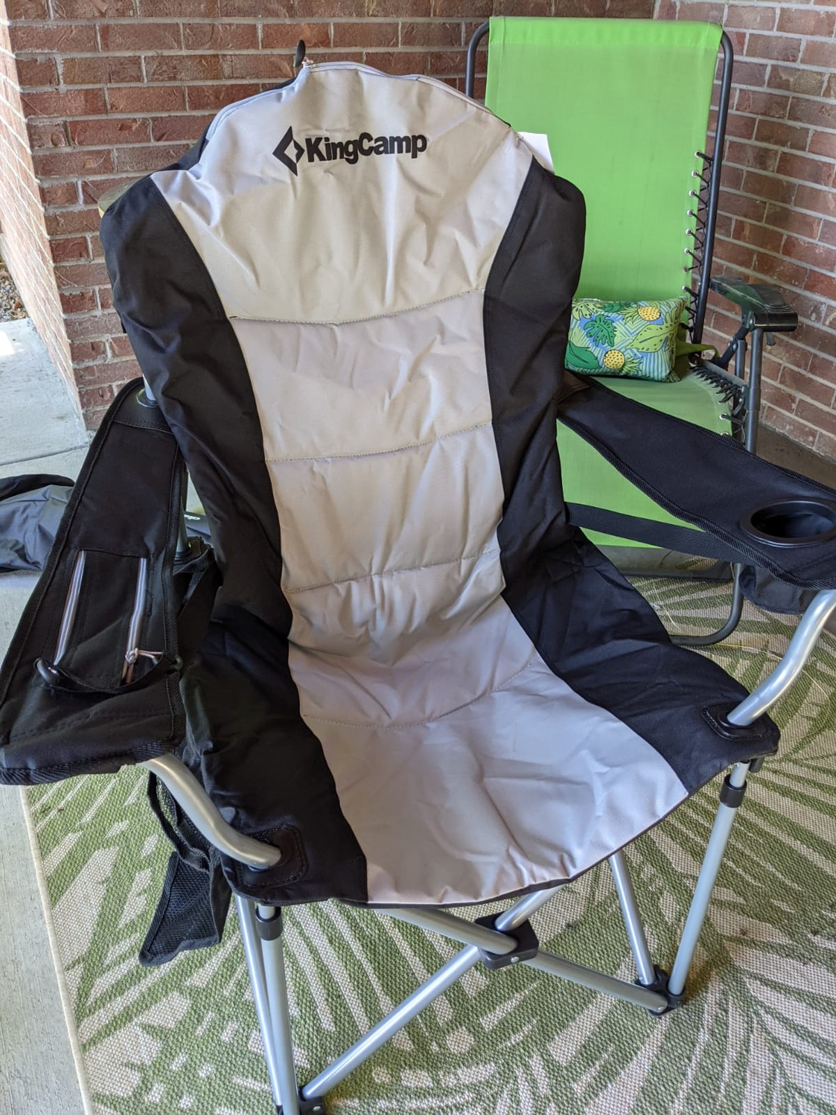 KingCamp Oversized Camping Chairs, 550lb Heavy Duty with Lumbar Support customer photo 1