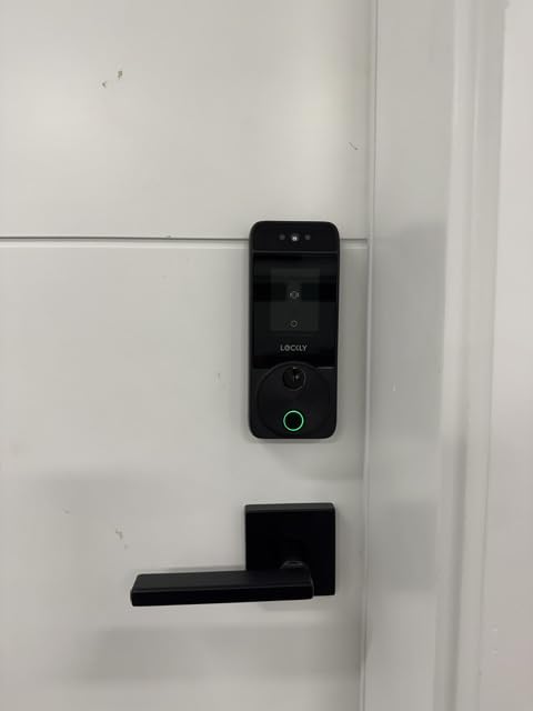 Lockly Visage Zeno Smart Lock - Facial Recognition & Fingerprint Deadbolt with Apple Home Key customer photo 1