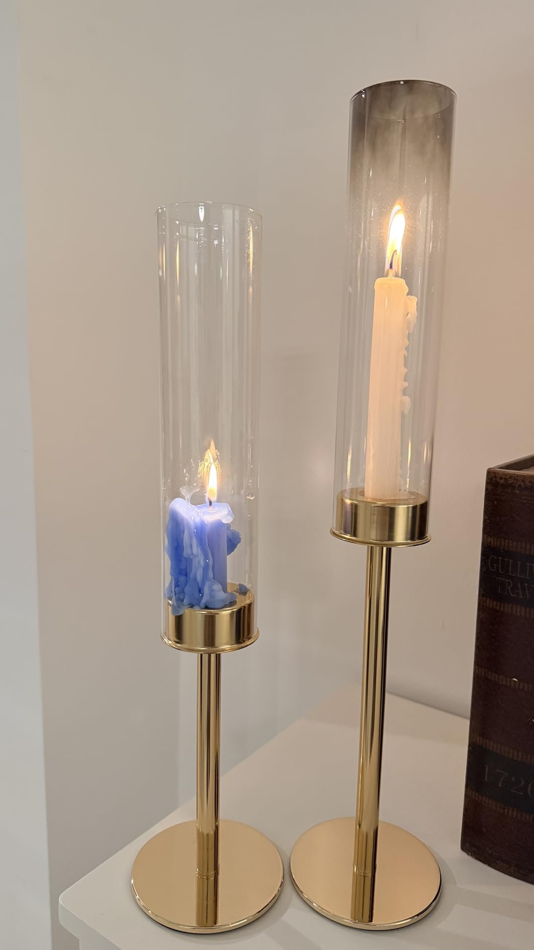Black Taper Candle Holder 6 PCS, Vintage Candle Stick Candlestick Holders customer photo 1