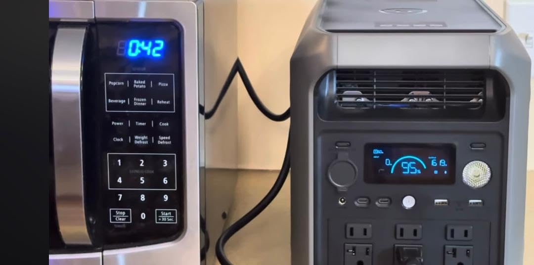 DABBSSON Portable Power Station 2000L, 2048Wh Semi-Solid LiFePO4 Battery, 2200W AC Output 6, 3300W Power Boost, 1 Hr Fast Charge, Solar Generator for Home Backup, Camping & RVs (Solar Panel Optional) customer photo 2