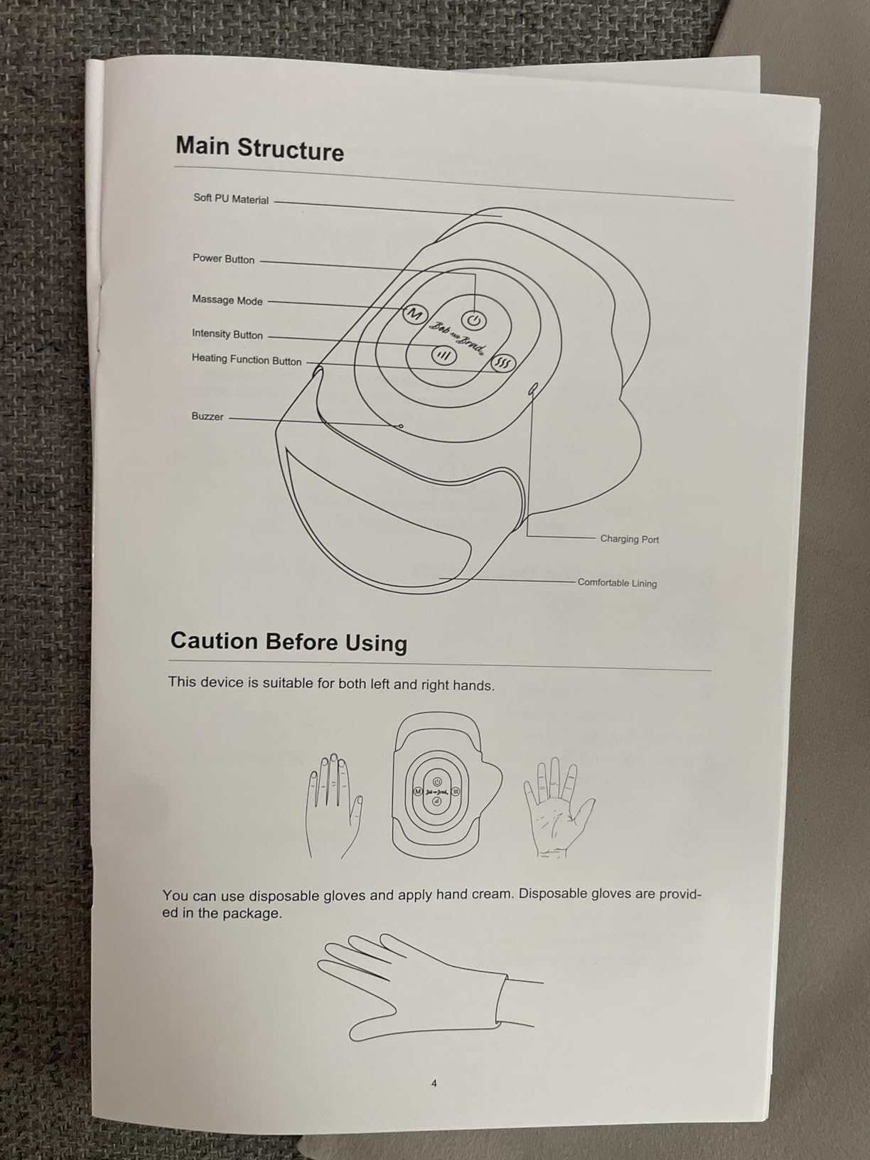 BOB AND BRAD Hand Massager with Heat and Compression, Individual Fingers customer photo 1