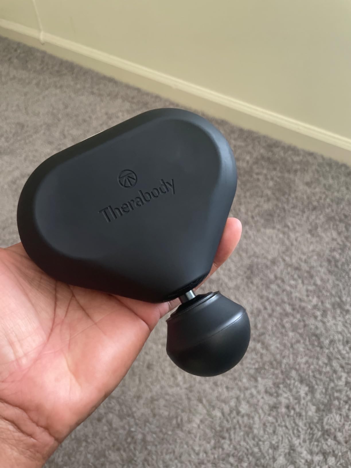 TheraGun Therabody Mini 3rd Gen Massage Gun | Travel Essential, Desert Rose customer photo 2