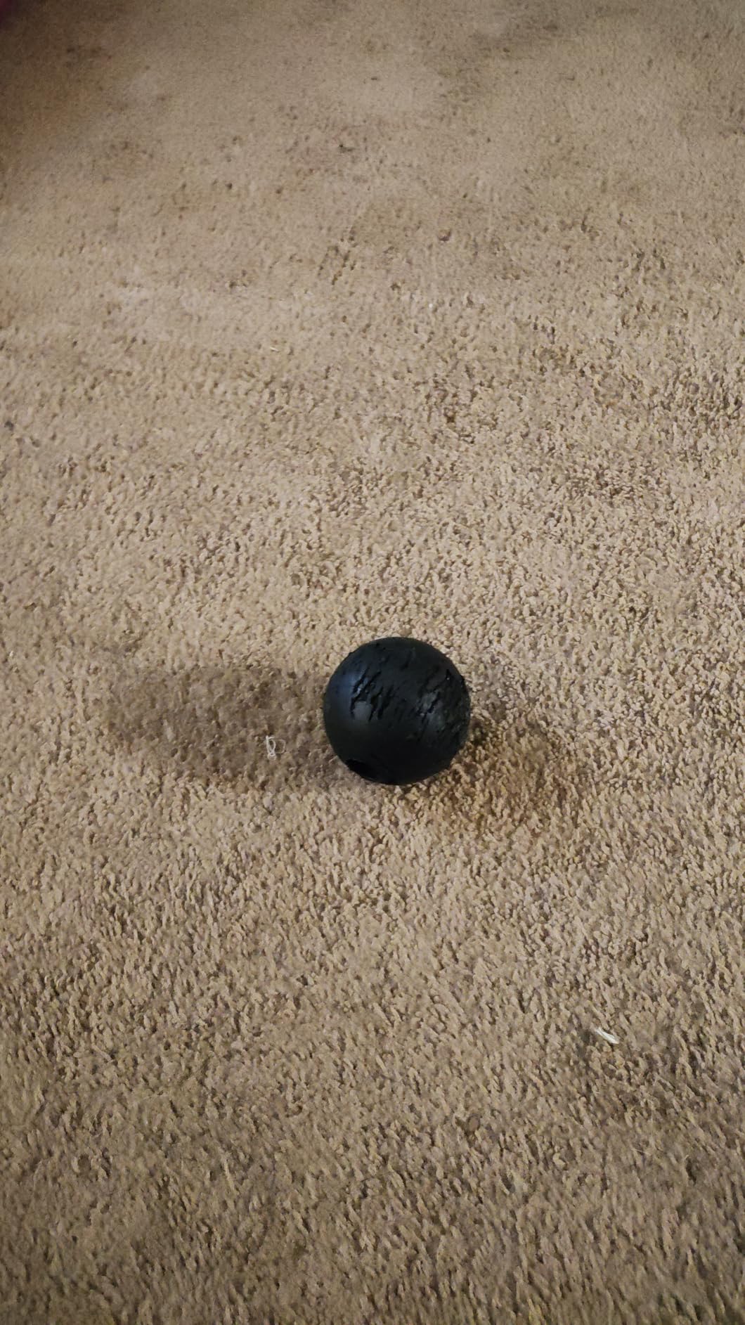 KONG Extreme Ball with Hole, Fetch Toy, Black, for Large/X-Large Dogs customer photo 1