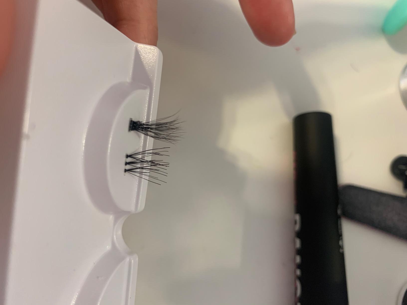 Bepholan Soft Magnetic Eyelashes, Reusable Magnetic Lashes with Applicator, Glue-free False Lashes without Eyeliner, Easy to Wear and Remove (RC24) customer photo 2
