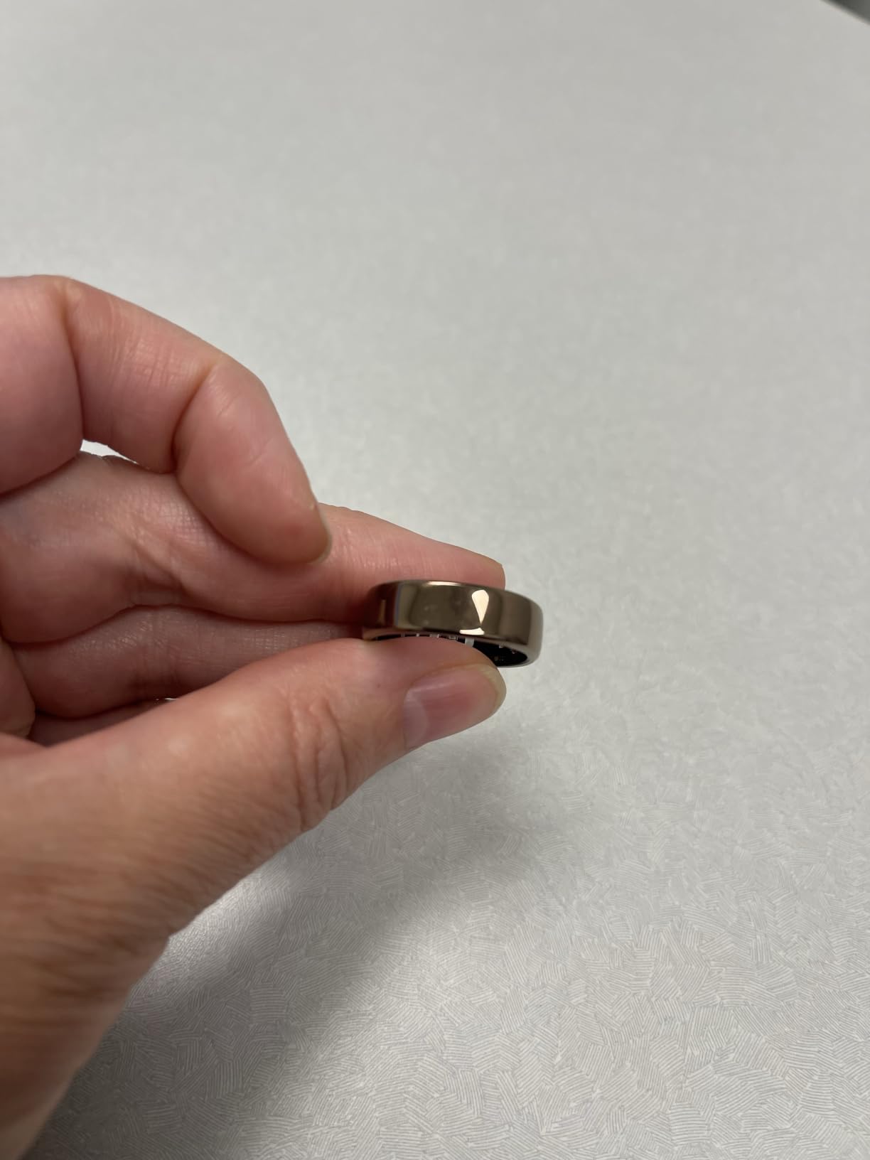 RingConn Gen 2 Air Ultra-Thin Smart Ring (Size 7, Dune Gold) | 10-Day Battery Life, Fitness/Sleep/Stress/HR Tracker for Women & Men, No App Fee for Standard Features, iOS & Android Compatible customer photo 1