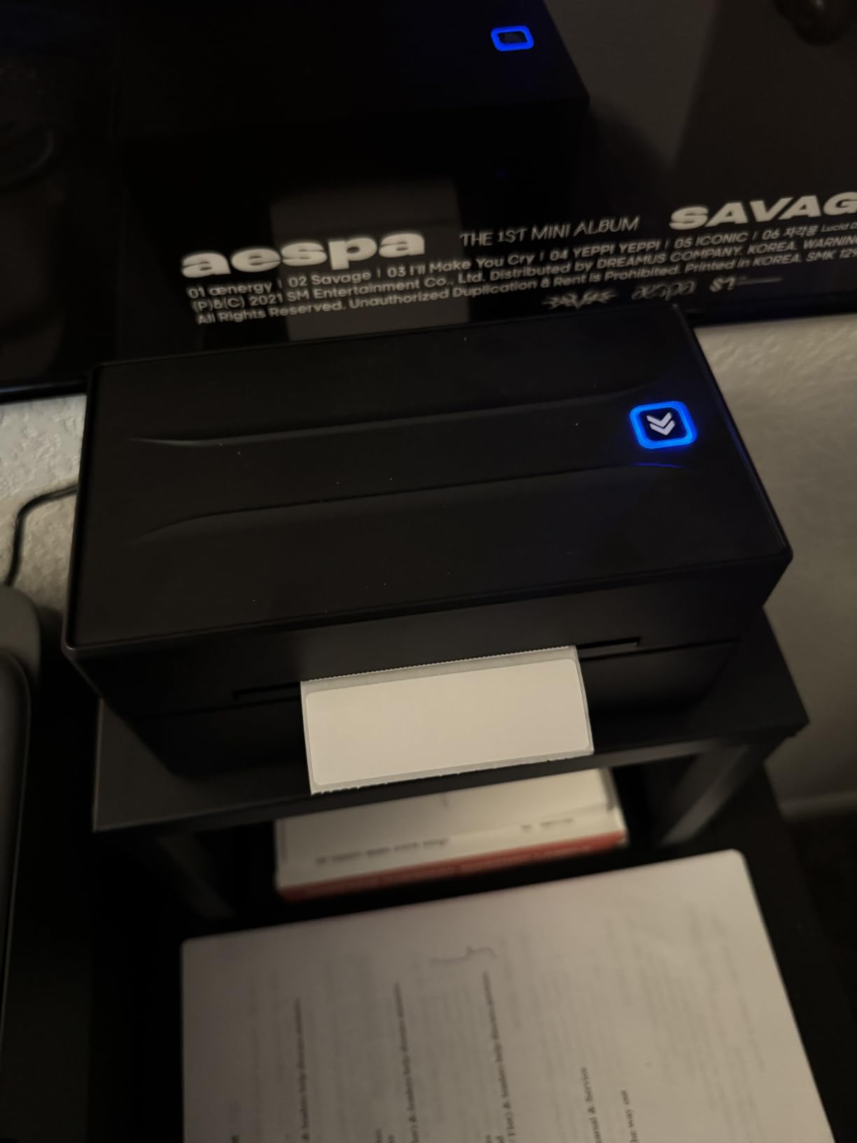 Thermal Shipping Label Printer 4x6 Bluetooth Label Maker for Small Business customer photo 1
