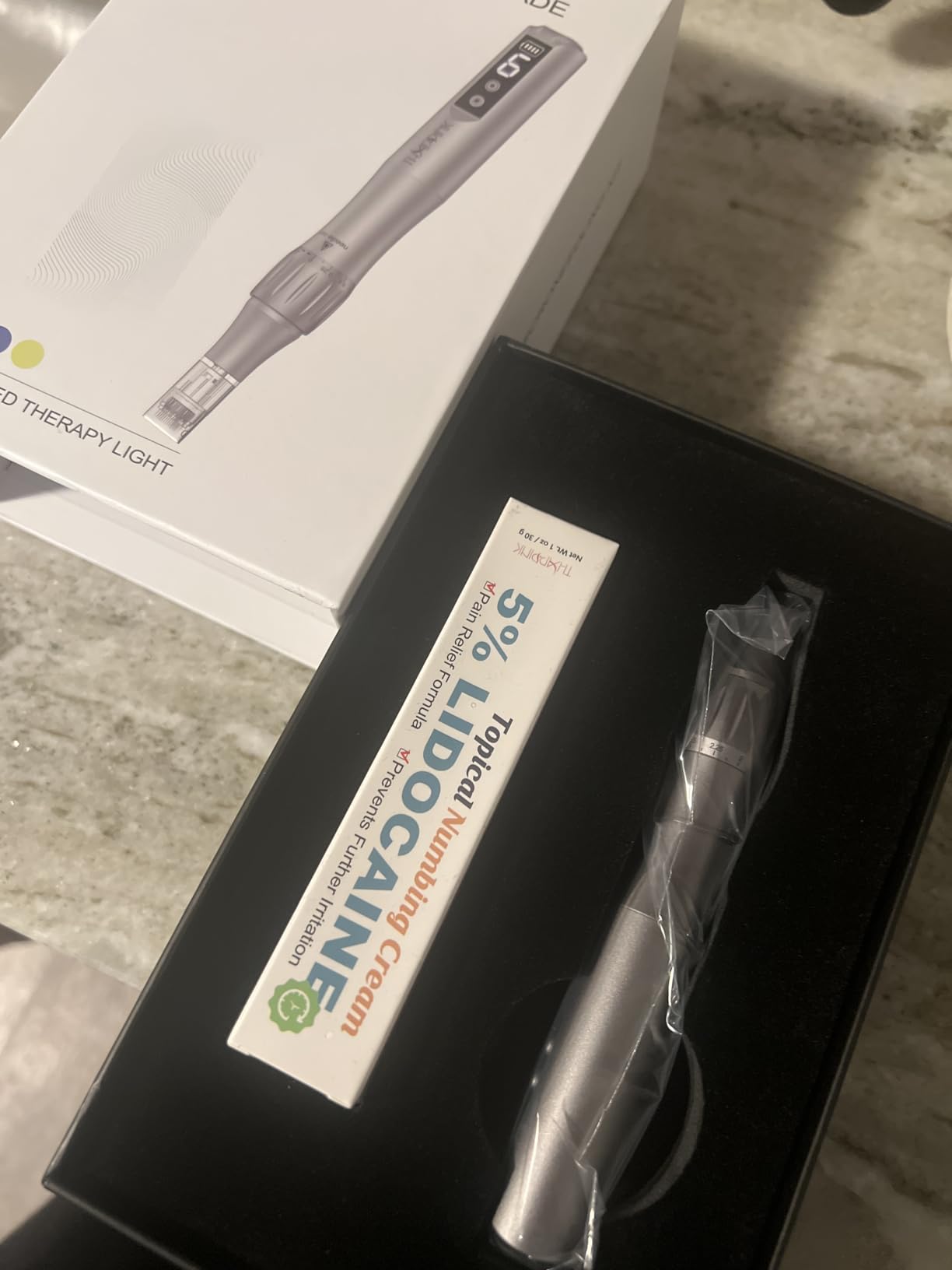 Microneedling Pen Microneedle Derma Roller Pen 0.25mm for Home Use customer photo 2