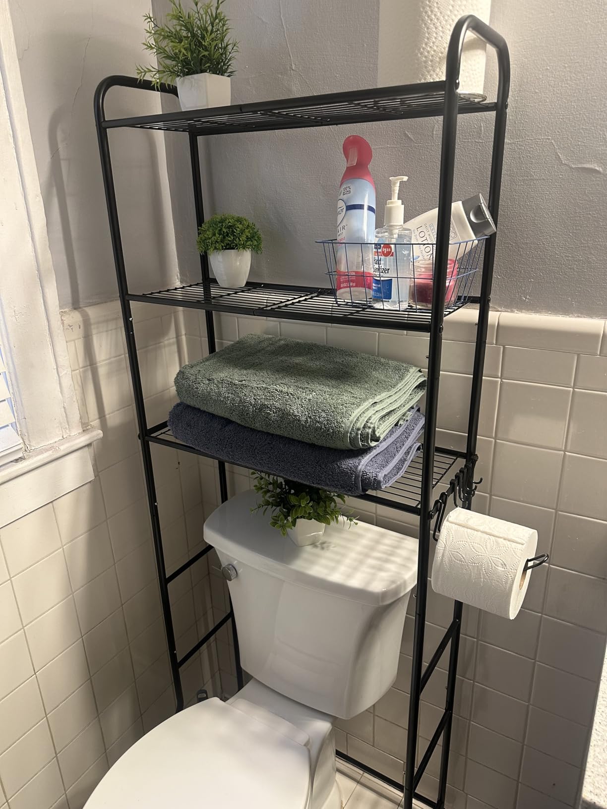 Kitsure Over Toilet Storage Rack, 63.2