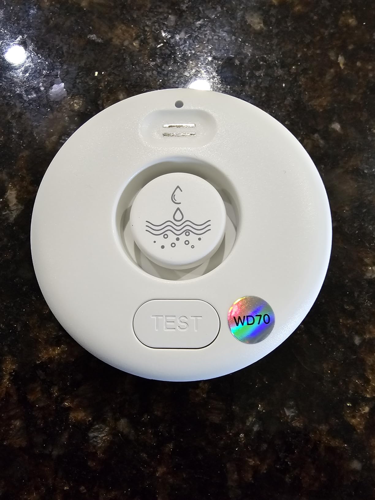 RUIKORING 5 Pack Water Leak Alarm Detector, 0-120dB Adjustable, IP67 | 5-Year Battery Life, Dual Probes Sensitive Leak and Drip Sensor Alarm customer photo 1