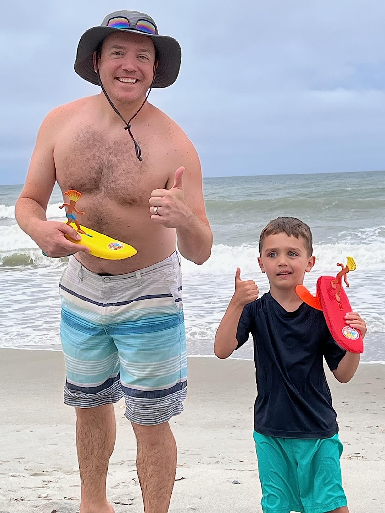 Surfer Dudes Classics Wave Powered Mini-Surfer and Surfboard Toy - Hanalei Harry customer photo 2