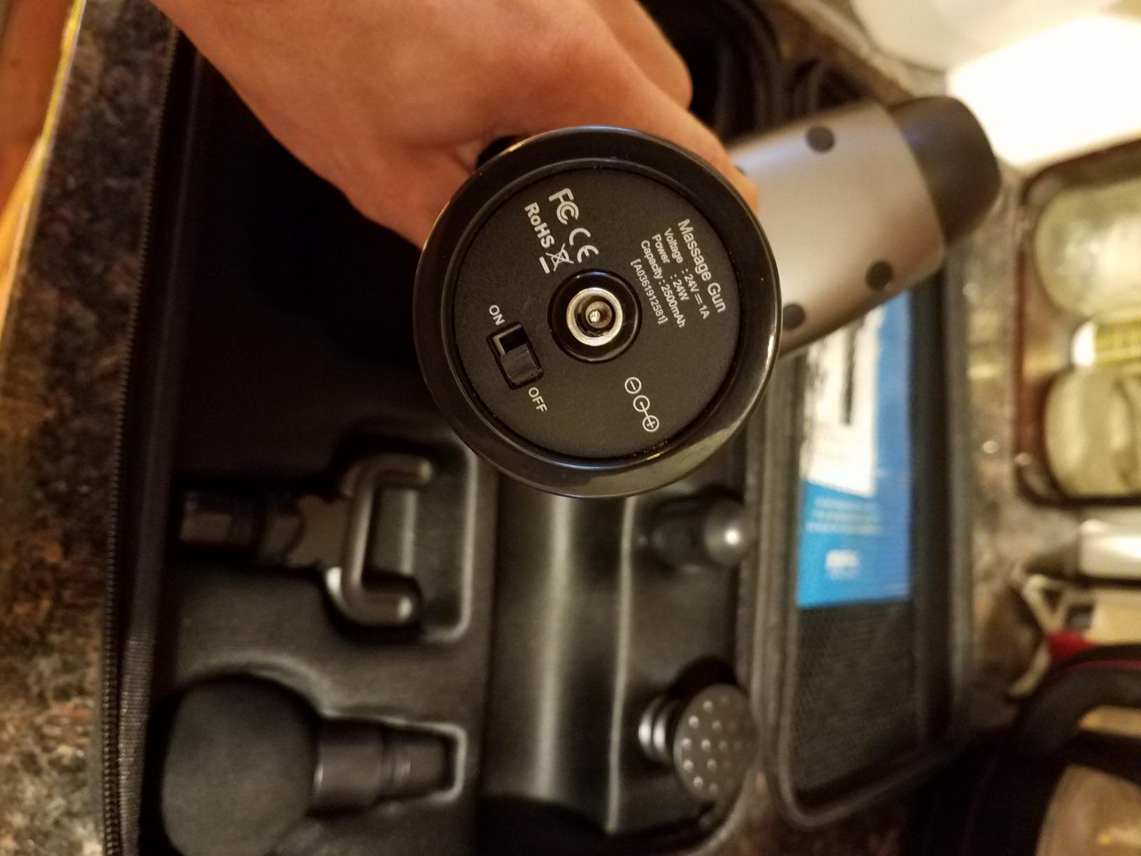RENPHO Active+ Massage Gun, App-Controlled Guided Courses, Bluetooth customer photo 2
