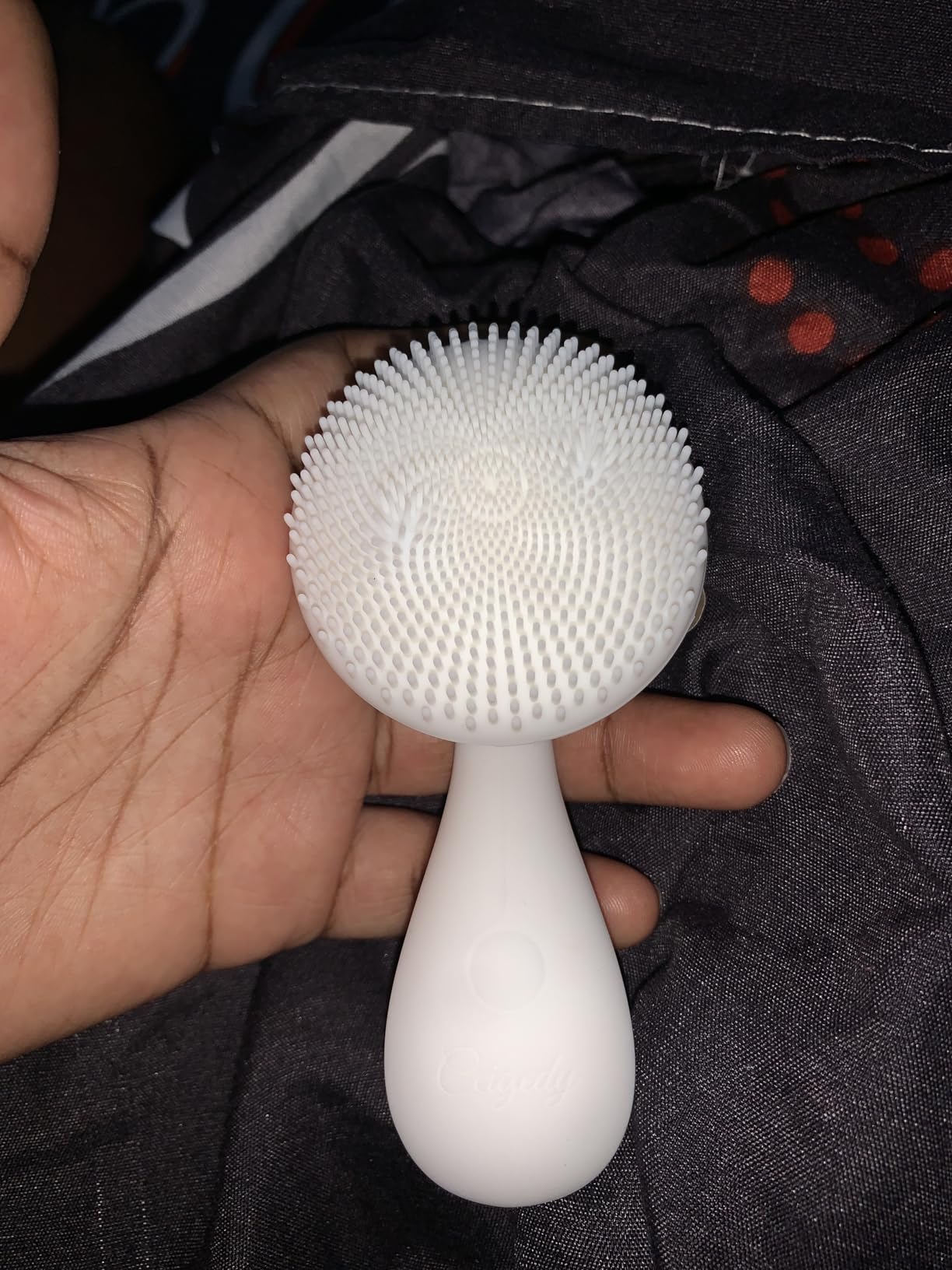 Ccigedy Face Scrubber, Electric Facial Cleansing Brush (Black) customer photo 1