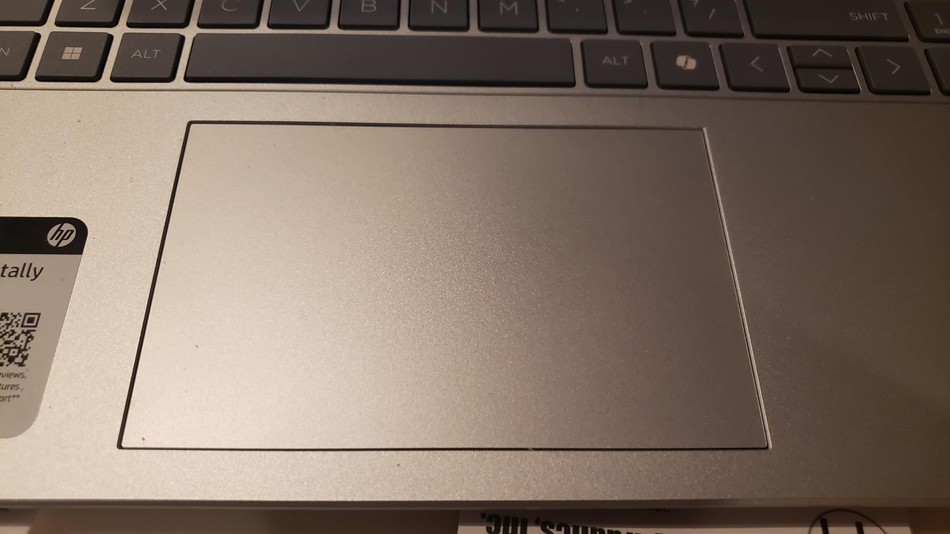 HP 15.6 inch Laptop, FHD Display, AMD Ryzen 7 5825U, 8 GB RAM, 512 GB SSD, AMD Radeon Graphics, Windows 11 Home, Natural Silver, 15-fc0502nr customer photo 1