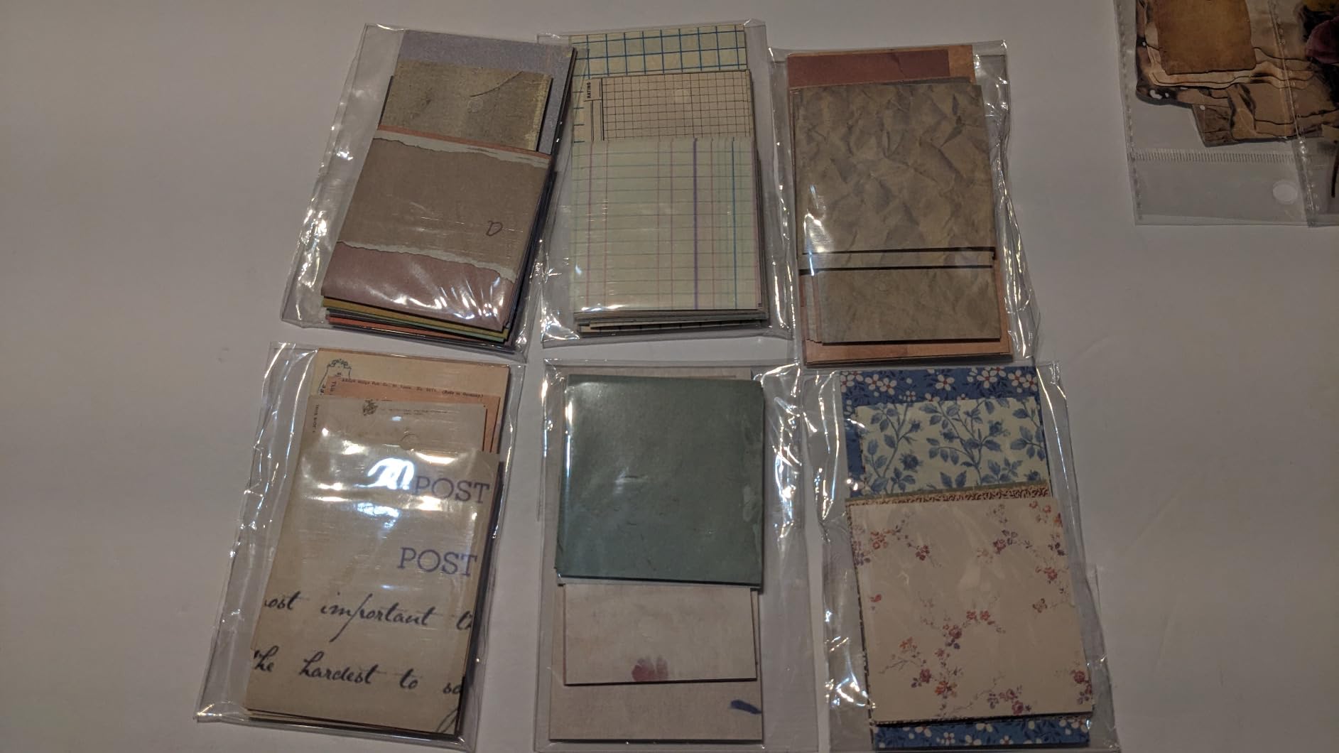 565 Pcs Vintage Scrapbook Paper Kit, Scrapbook Paper Supplies with Flowers Stickers, Journaling Decorative CraftPaper Set for Junk Journal, Retro Crafts customer photo 1