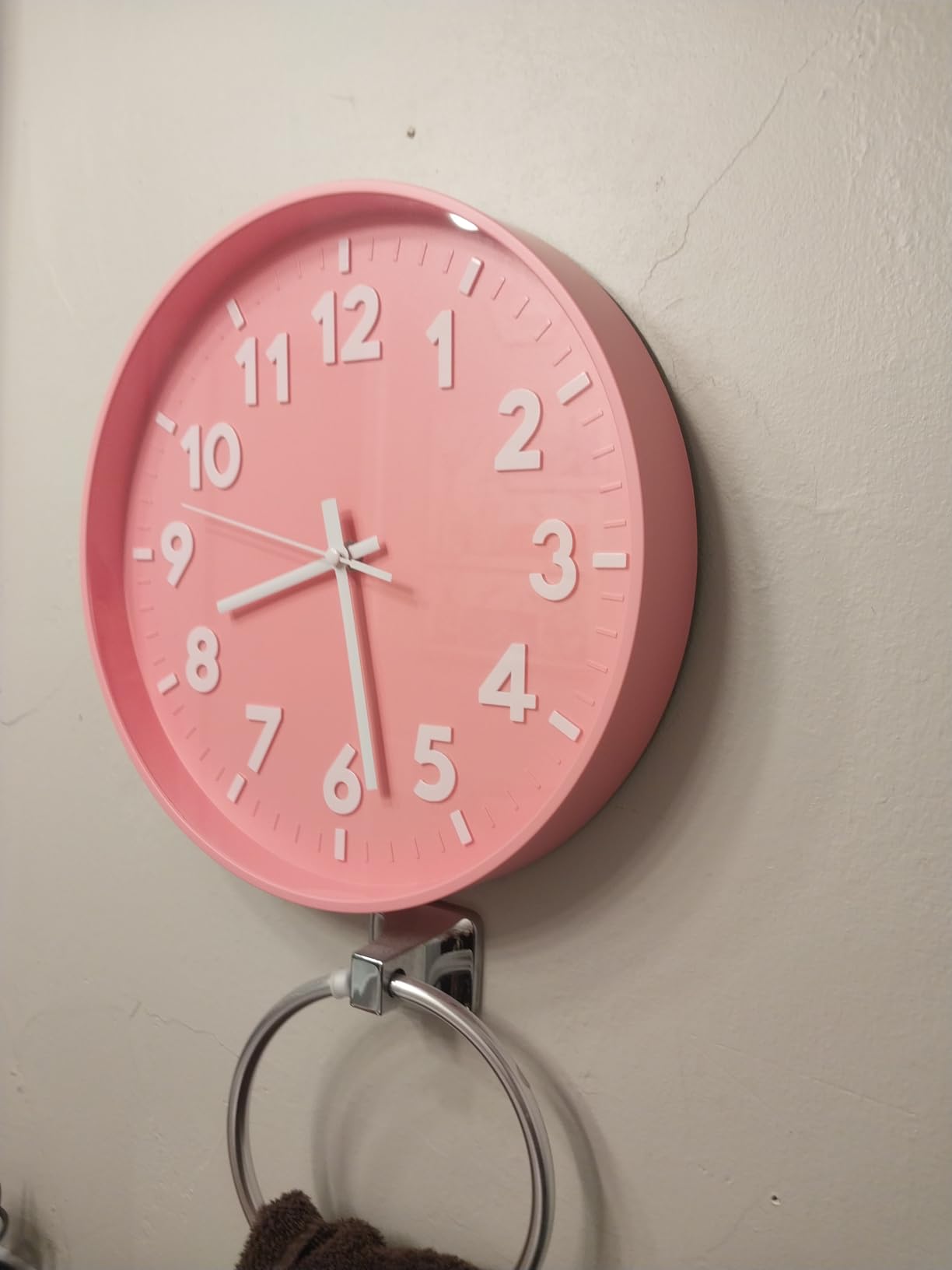 Wall Clock 14 Inch Vintage Decorative Battery Operated Silent customer photo 1