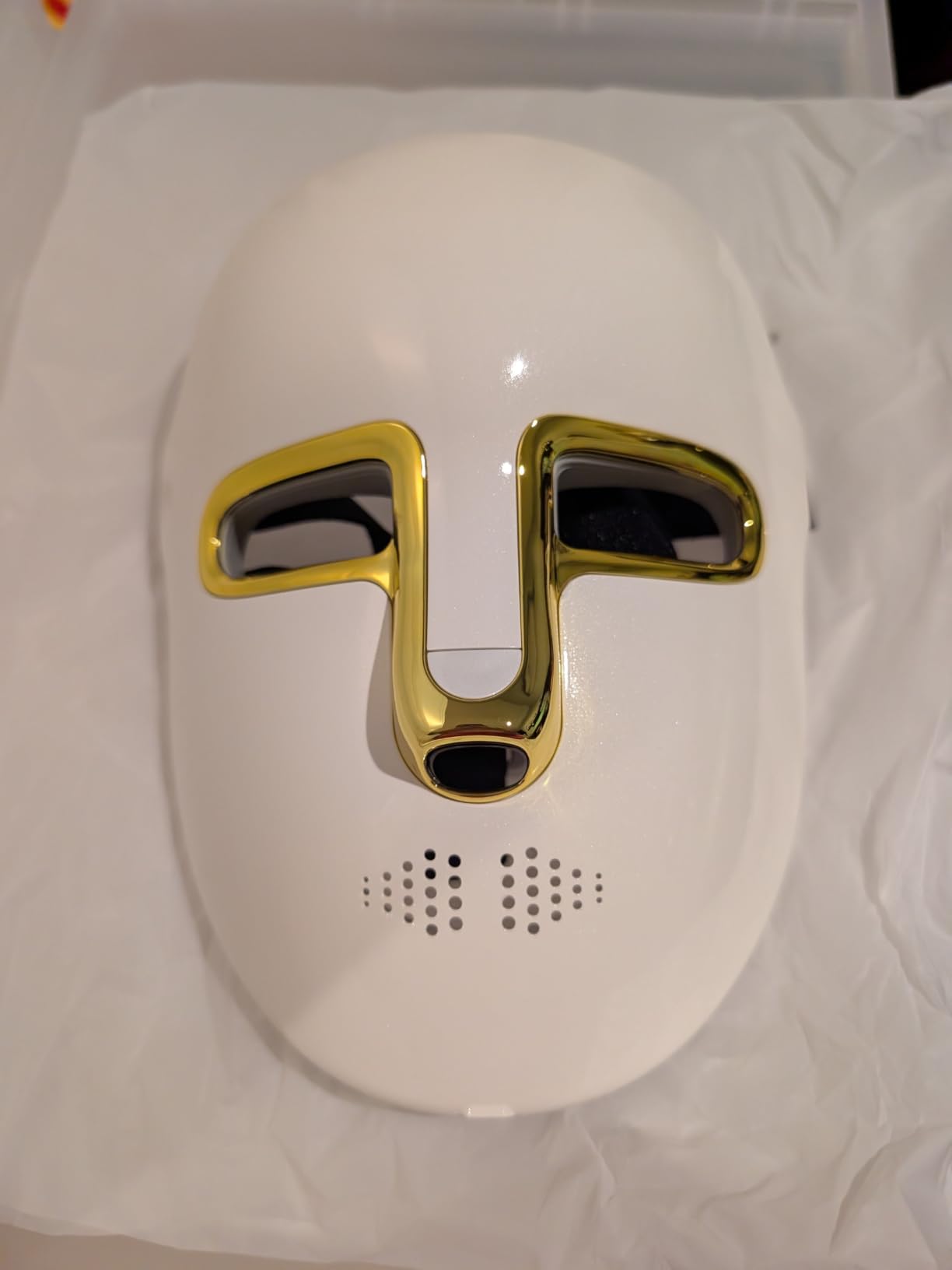 HSA FSA Red Light Therapy for Face Mask – LED Face Mask Light Therapy with Red Blue LED and Infrared Light, Anti-Aging, Blemish Repair Treatment customer photo 1