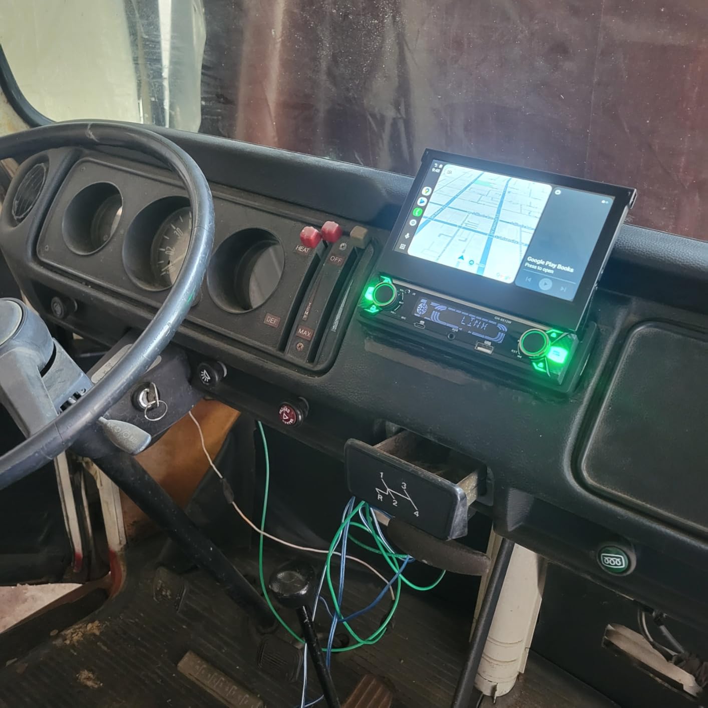 Single Din Car Radio Touchscreen with Wireless CarPlay customer photo 1