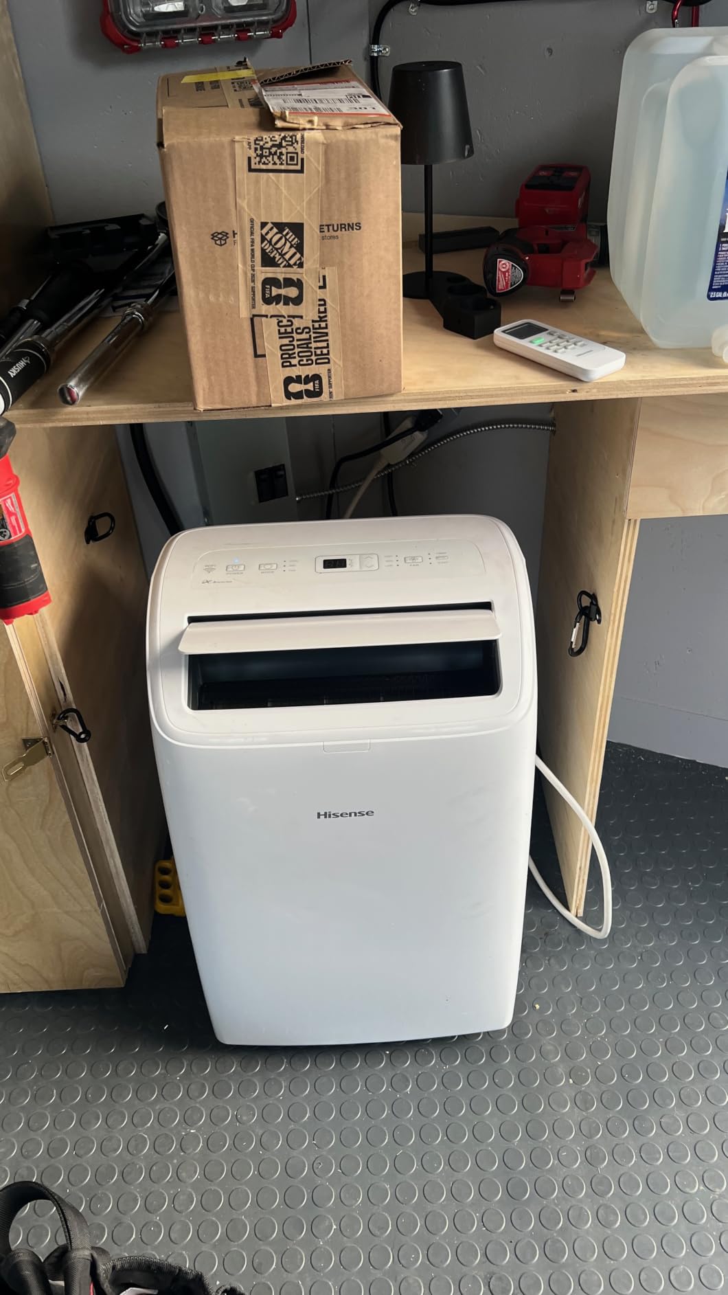 Hisense 8,000 BTU DOE/SACC (10,000 ASHRAE) Portable Air Conditioner Dual Hose & Inverter, 350 Sq Ft, Wi-Fi, ConnectLife App Google & Alexa, 3 operating modes, Noise 42 dB HAP0825TWD (Renewed) customer photo 2