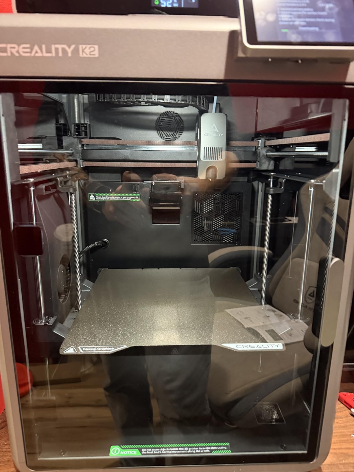 Creality K2 Combo (A) 3D Printer, Multicolor Printing with CFS, 600mm/s Printing Speed, 95% Pre-Assemble, Smart Al Camera & Auto Leveling, Next-Gen Direct Drive Extruder, Build Volume 260*260*260mm customer photo 1