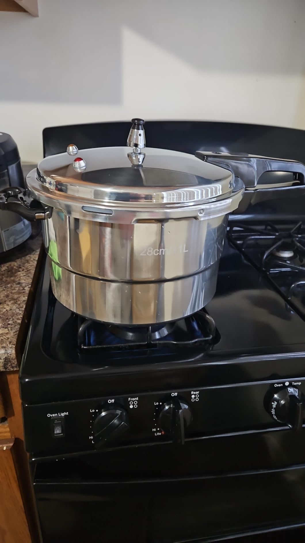 Wantjoin Aluminum Pressure Cooker 23Qt Pressure Canner, Pressure Pot with Pressure Control for Home Kitchen or Restraurant, Commercial Pressure Cooker with Gauge customer photo 1