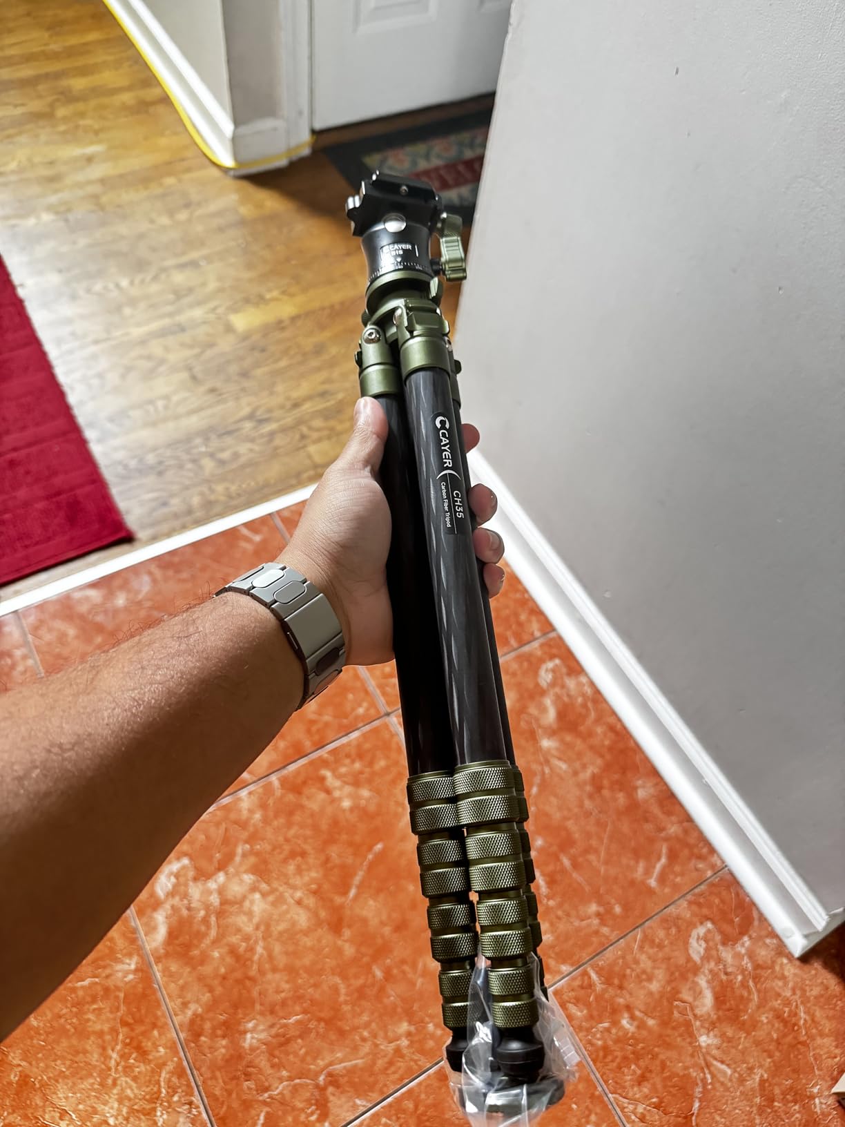 Cayer CH35 Travel Tripod, 53.6