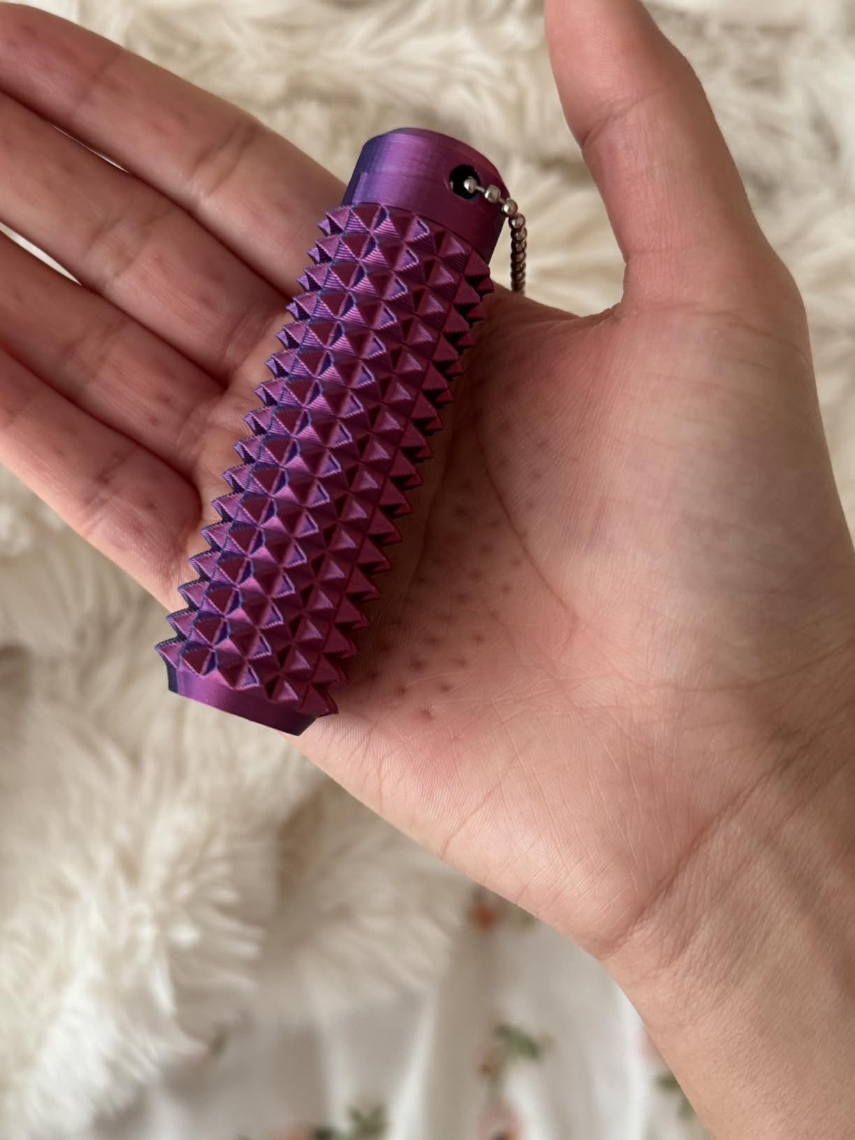 3PCS Little Ouchies Spiky Fidget Keychain for Adult Anxiety Relief customer photo 1