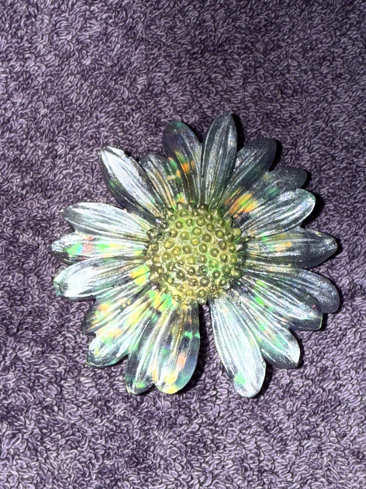Daisy Flower Silicone Candle Mold, Moldes para Velas for Candles, Handmade Soaps, Bath Bombs, Lotion Bars, Resin Crafts, Concrete Decorations customer photo 2