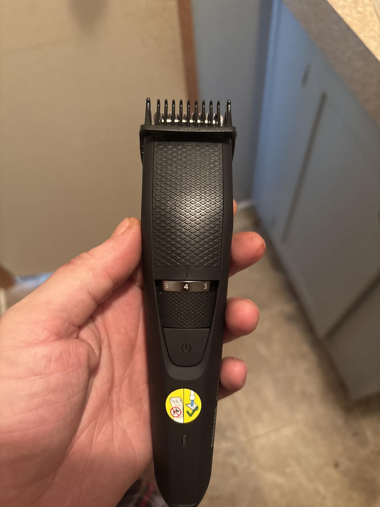 Norelco Philips Beard Trimmer 3000, 40 Length Precision Dial, Black customer photo 2