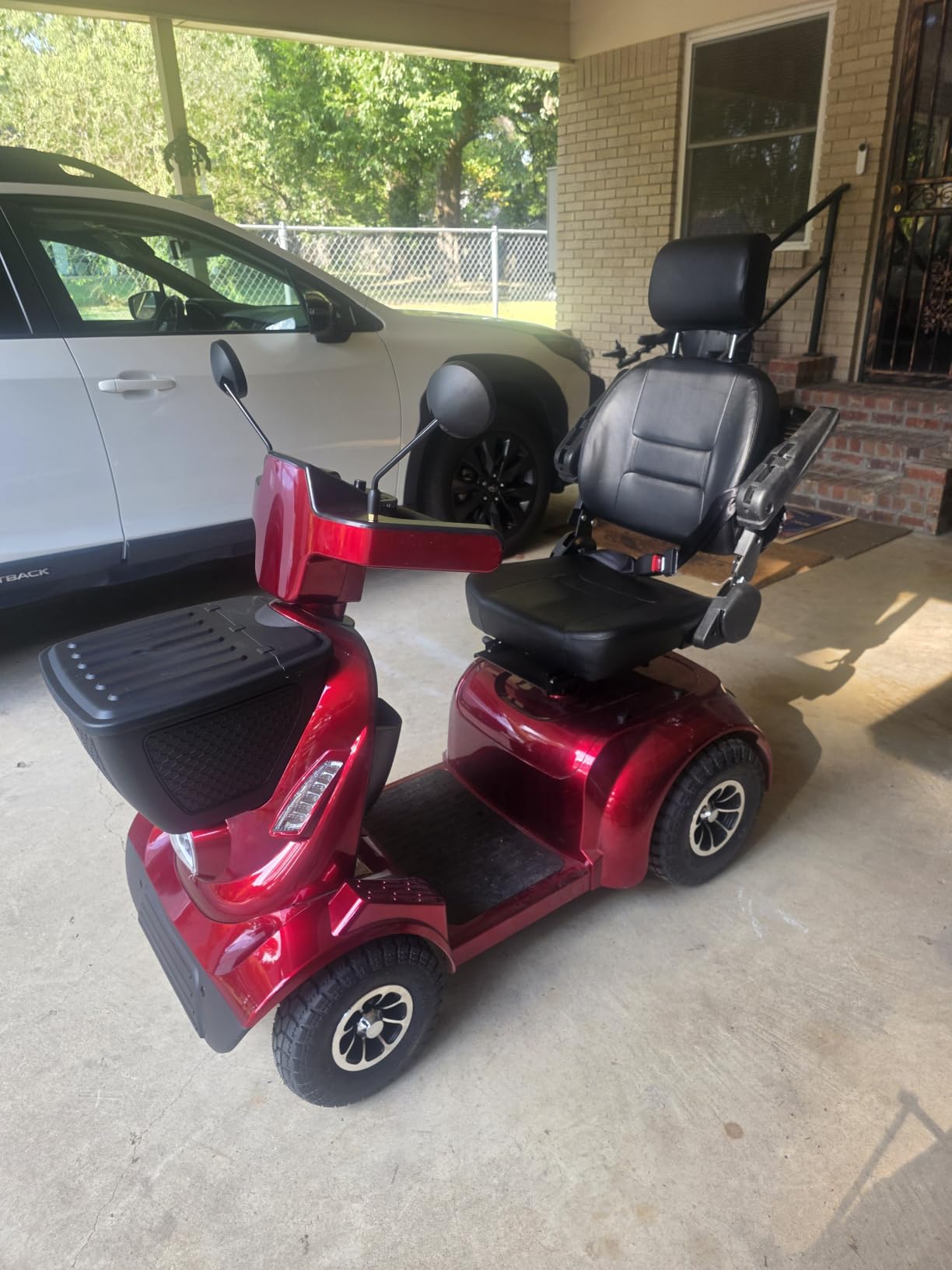 Heavy Duty Mobility Scooter for Adults & Seniors, 500W Motor, 20/30 Miles Long Range, 450 LBS Capacity, Removable Lithium Battery, 10