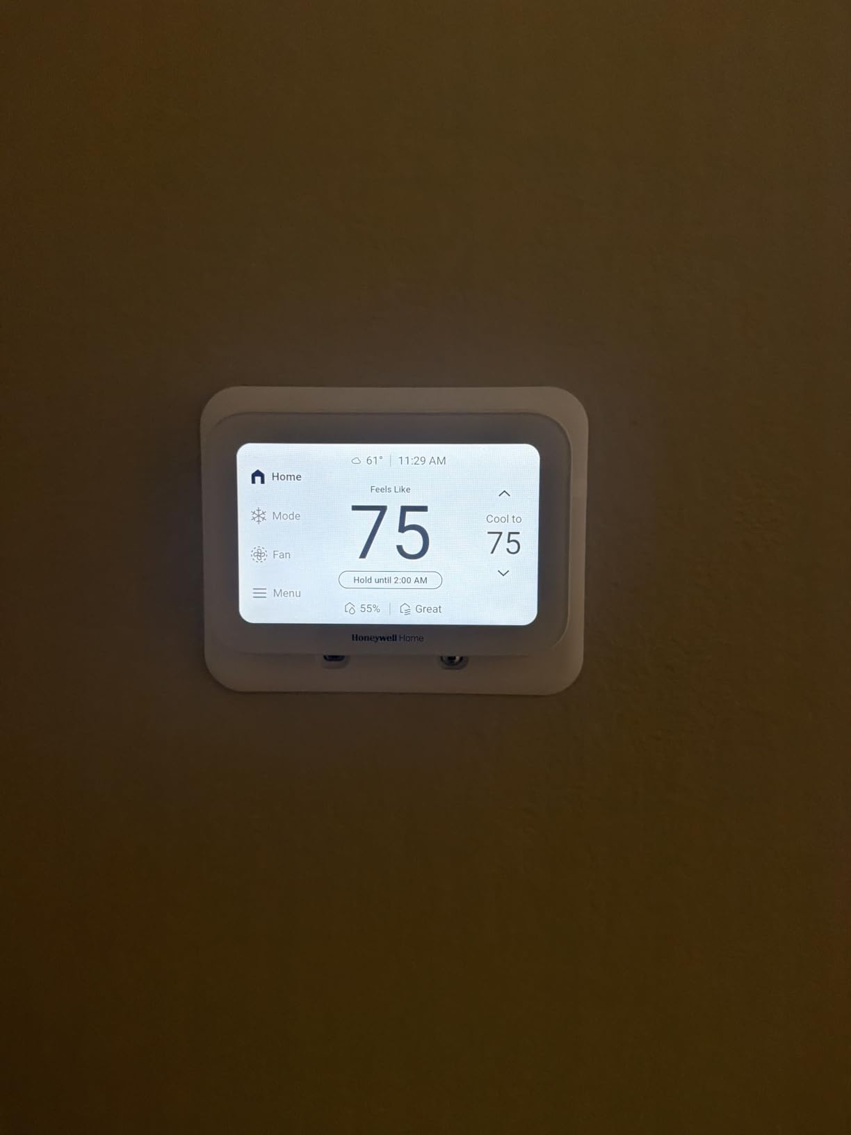 Honeywell Home X8S Premium Smart Programmable Wi-Fi Thermostat with Sensor, Video Doorbell Access, Humidity Control, 5