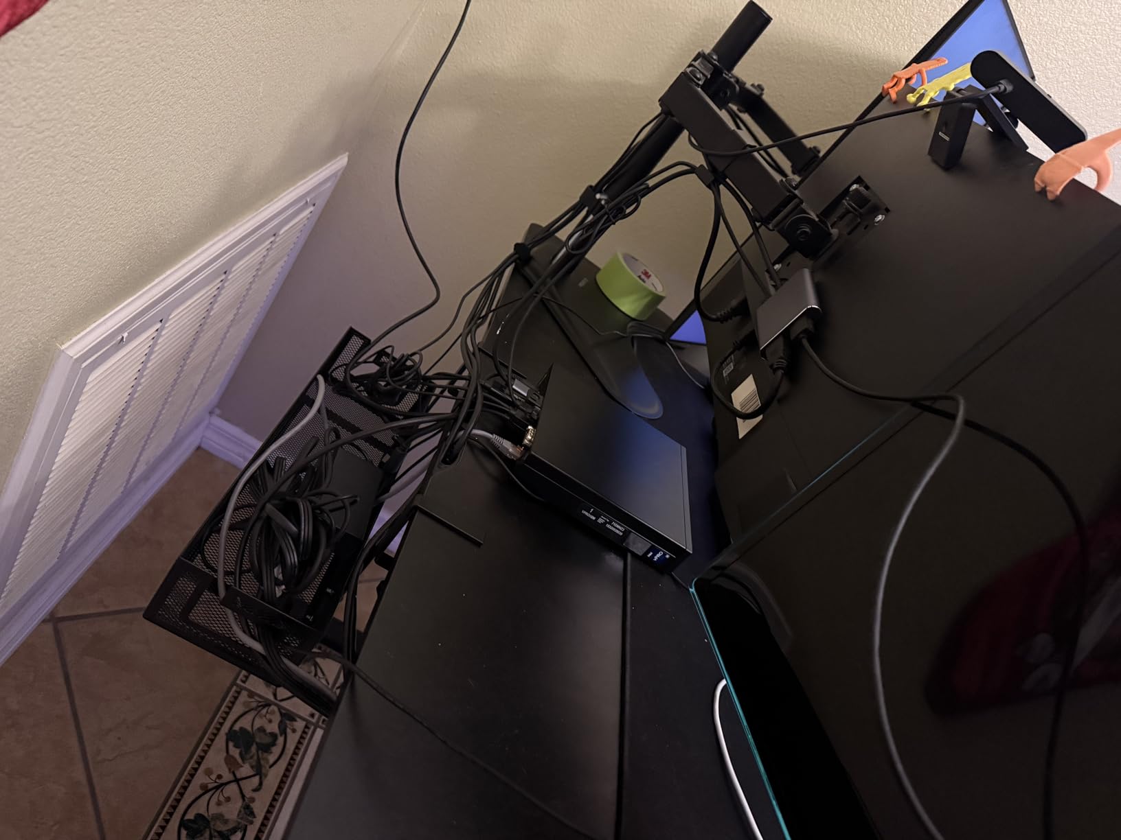 Under Desk Cable Management Tray, GZOKMOG 15.75