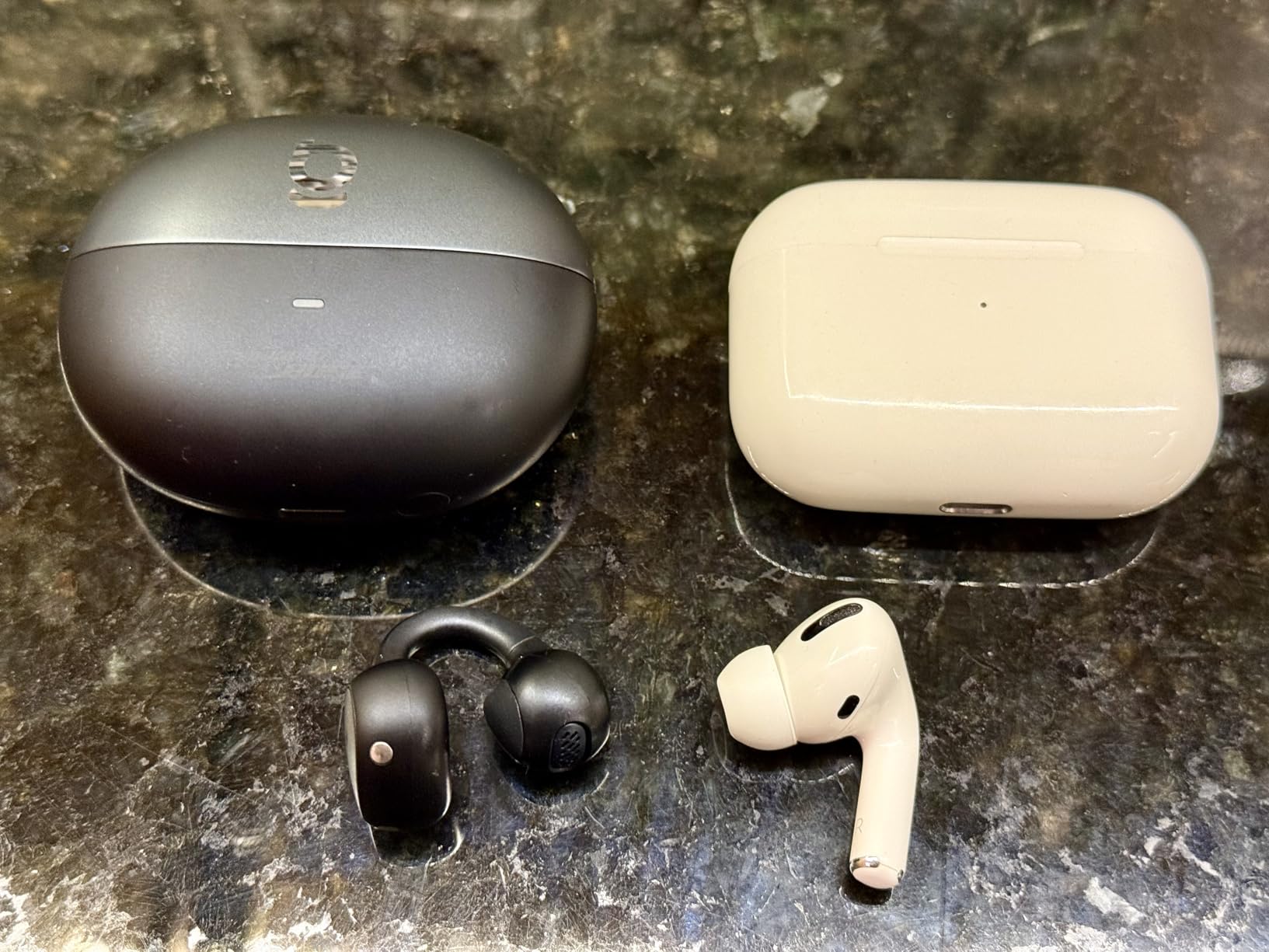 Baseus Inspire XC1 Open Ear Clip-On Earbuds, Sound by Bose, Dolby Audio, Adaptive Tuning Sound, Hybrid 2-Way Driver, Zero-Sense Air Cushion, 4-Mic Adaptive Clear Calls, IP66 Waterproof, 40H Playtime customer photo 2