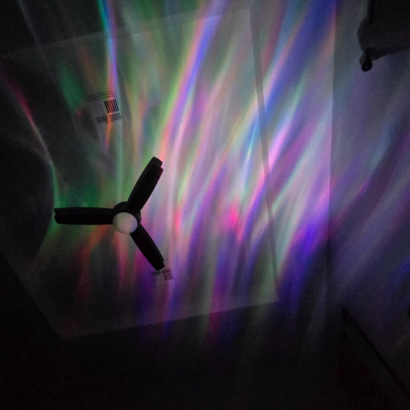 Rossetta Dual Lens Galaxy Star Aurora Projector Night Light for Bedroom customer photo 2