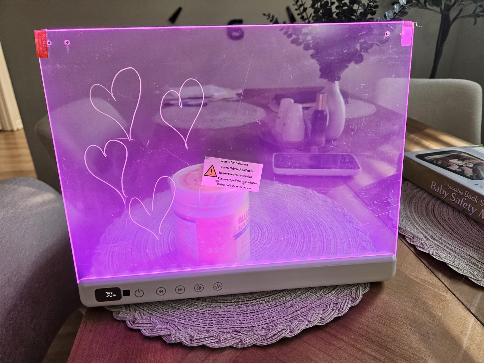 Led Drawing Board with 13 Light Effects, 16
