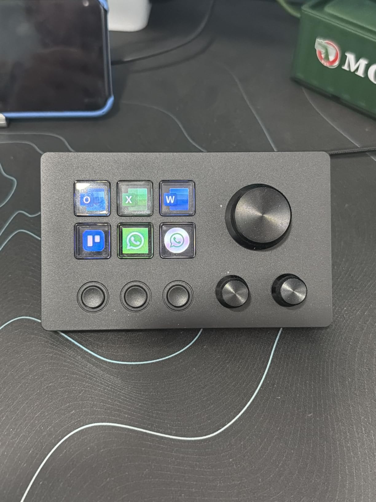 ActionRing Stream Controller Deck,Macro Keypad,Gaming Shortcut Keyboard customer photo 1