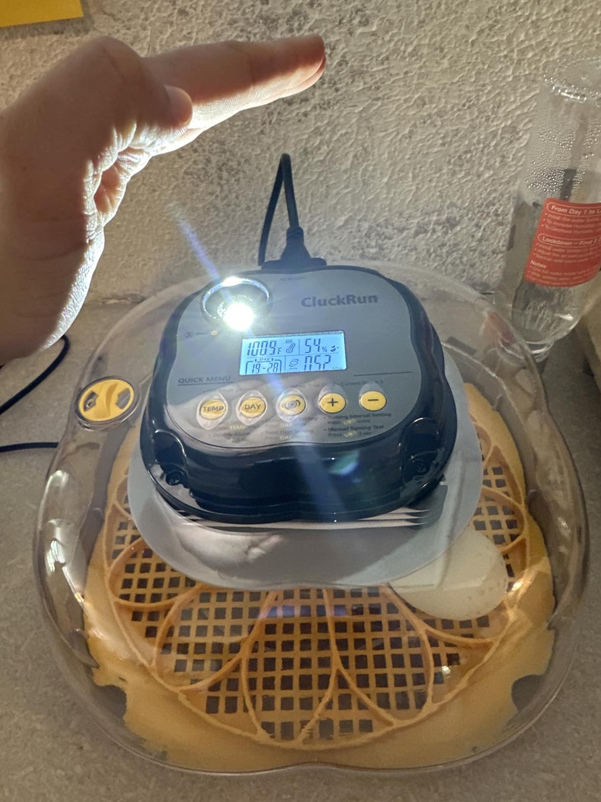 25 Egg Incubators for Hatching Eggs, Auto Turning, Temp & Humidity Control customer photo 1