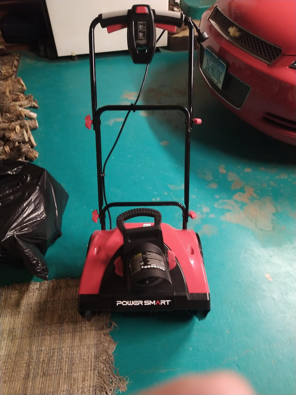 PowerSmart 21 Inch Corded Electric Snow Blower, 15 Amp, with LED Light customer photo 1