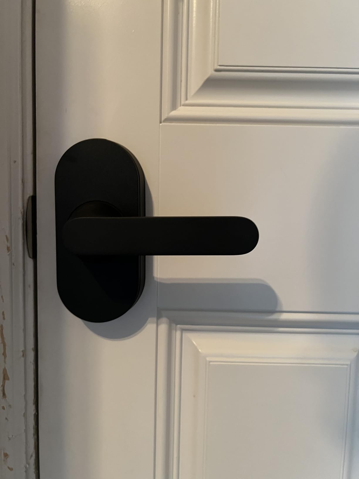 Aqara Smart Lock with Handle U300, Apple Home Key, Smart Lever Lock, Black customer photo 1