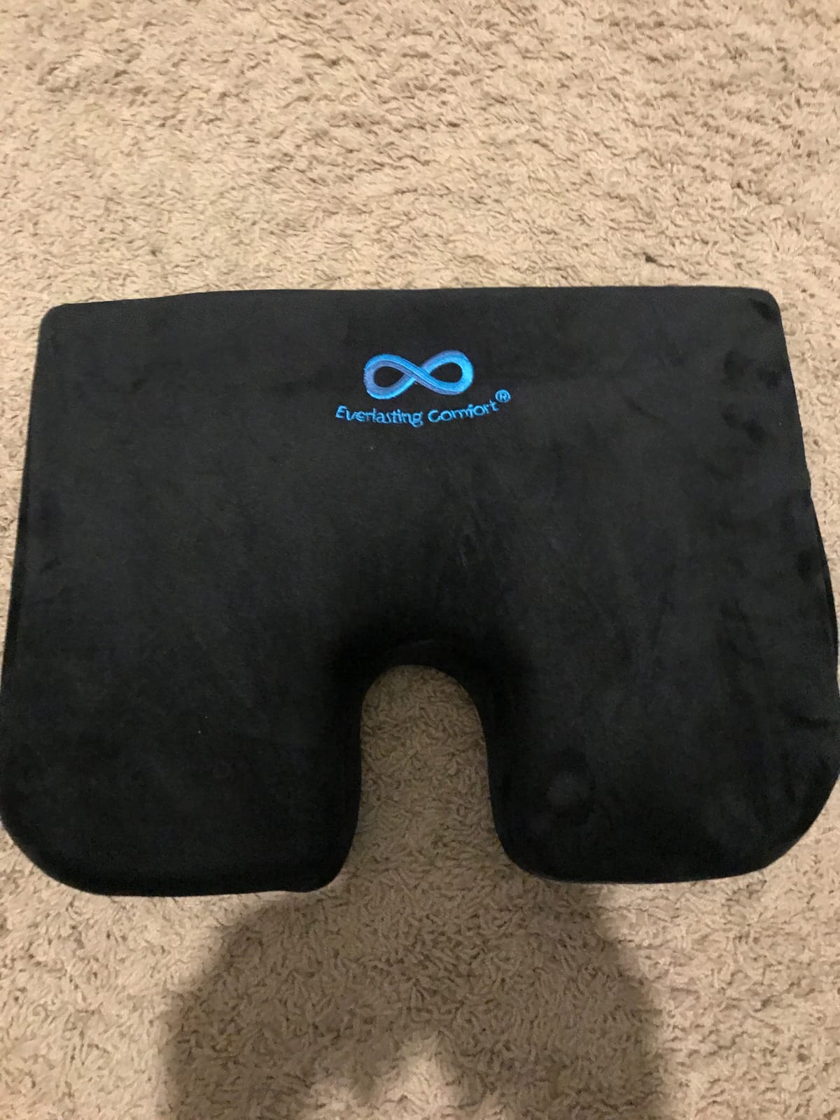 Everlasting Comfort Car Seat Cushion for Driving - Orthopedic Car Cushion for Office, Travel, Gaming Chair Memory Foam Driver Booster for Short People, Non-Slip, Washable Cover, Back & Sciatica Relief customer photo 1
