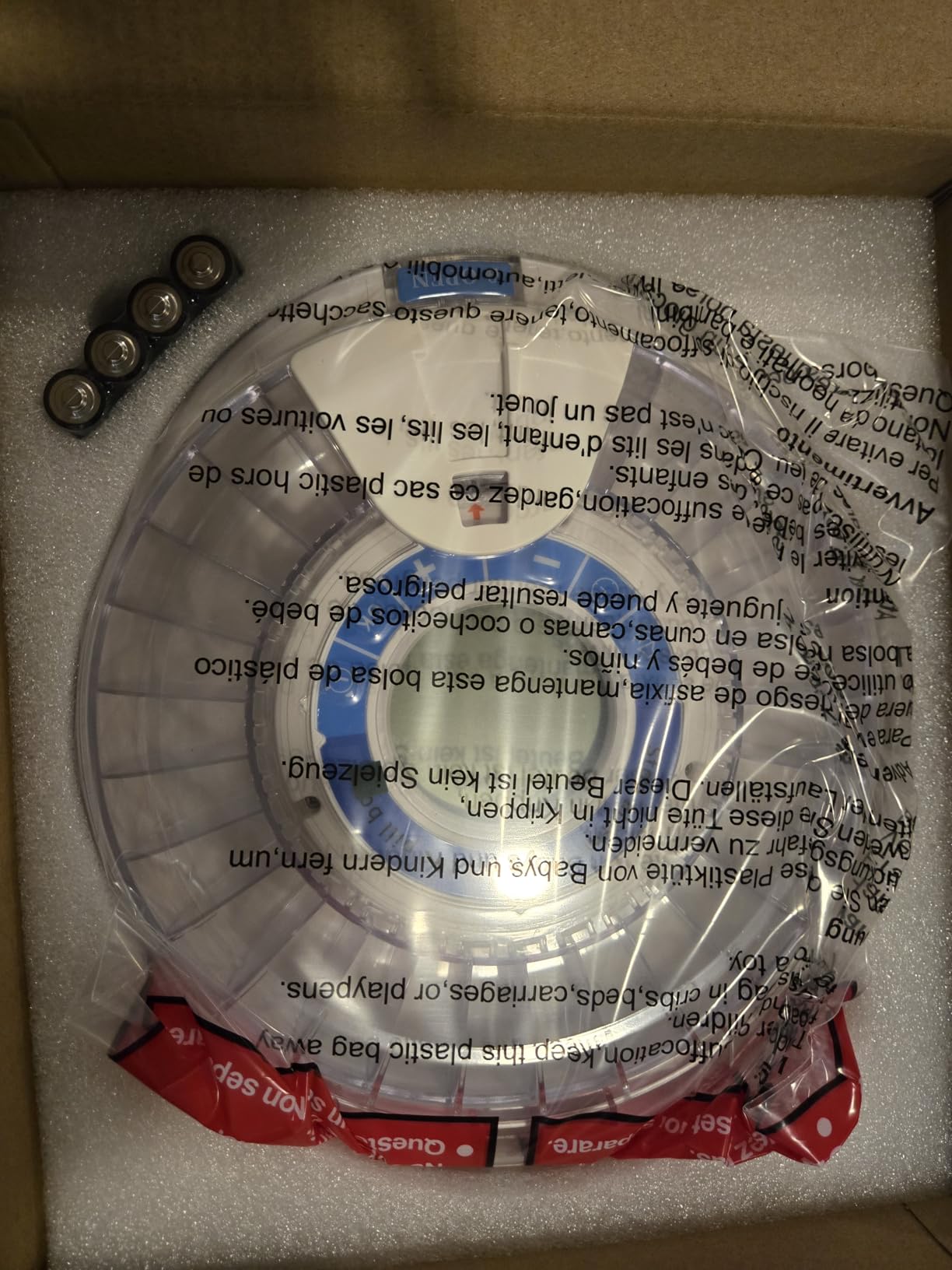 Betife 2nd Gen Automatic Pill Dispenser for Elderly with Alarm | 28 Slots, Key Locked, Alarm & Light Reminder, Mix-Proof, XL Display, 6 Dosage Rings,Easy Setup customer photo 1