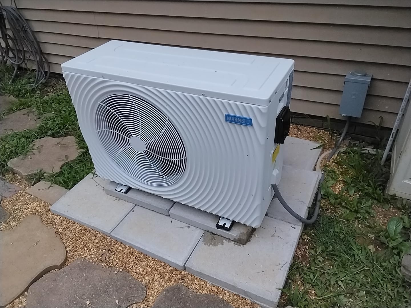 7,500 Gallons Above Ground Pool Heater 110V customer photo 2