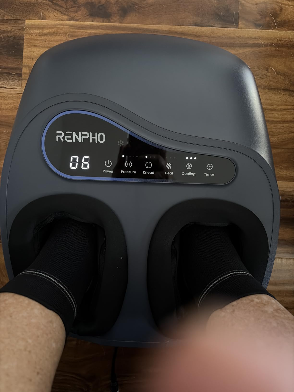 RENPHO Thermacool 2-in-1 FSA Foot Massager with Heat & Cold, HSA Eligible customer photo 2