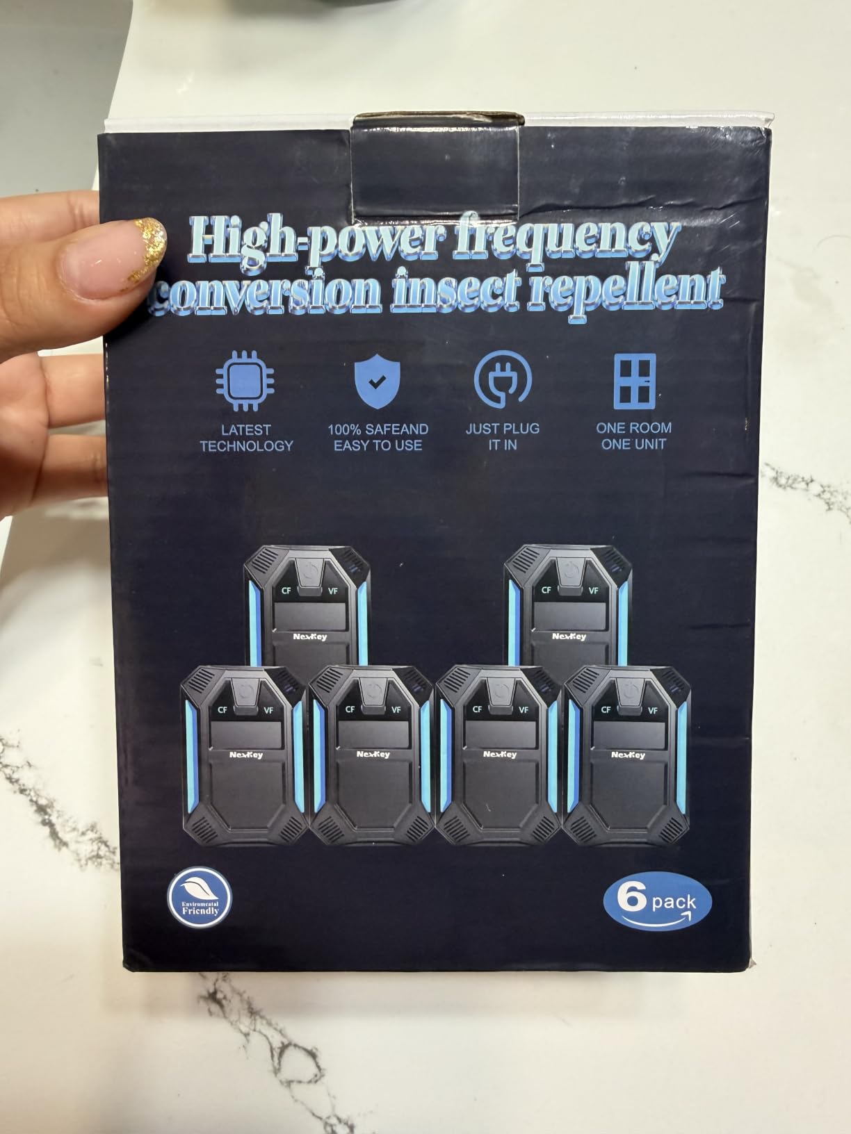 Nexkey Ultrasonic Pest & Insect Repeller Plug in, 6 Packs(White) customer photo 1