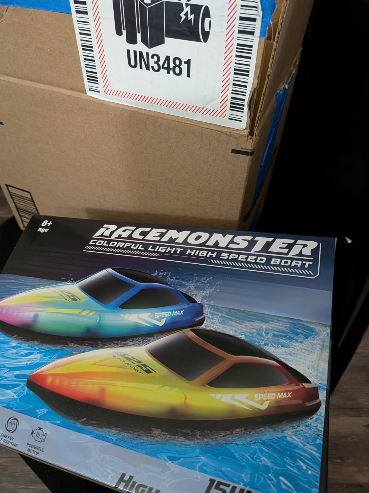 Remote Control Boat for Kids, RC Boats for Pool, Lake, River and Pond customer photo 1